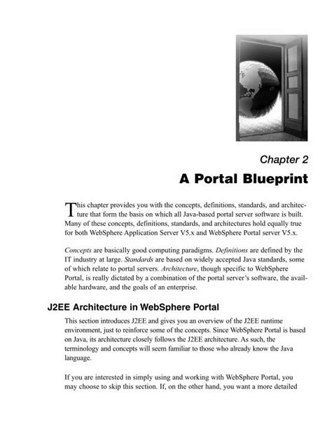 The BluPrint Chapter Portal .